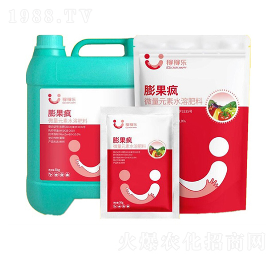膨果瘋微量元素水溶肥組合-稼稼樂(lè)