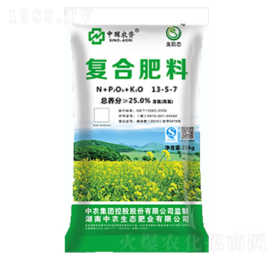 友肌態(tài)復(fù)合肥料13-5-7-中農(nóng)生態(tài)