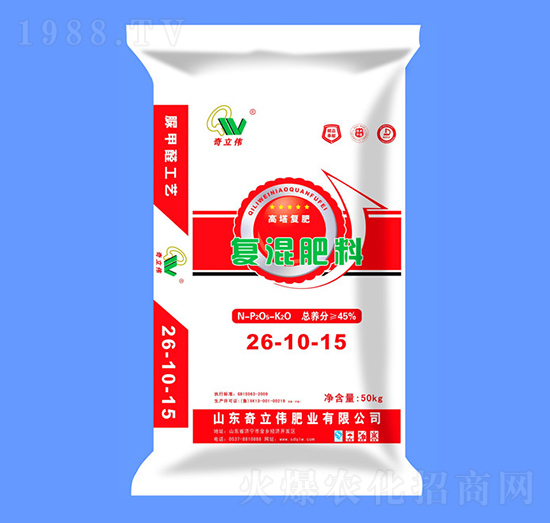 高塔復合肥料26-10-15-奇立偉