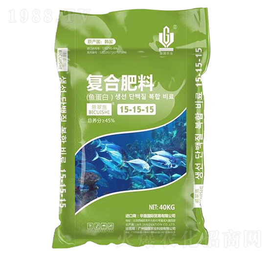 復(fù)合肥料15-15-15 碧翠施·魚(yú)蛋白 益國(guó)農(nóng)業(yè)