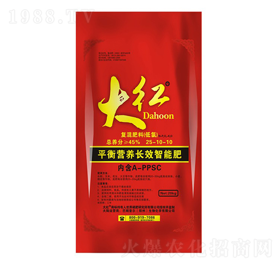 平衡營養(yǎng)長效智能肥25-10-10-大紅-巴姆普爾
