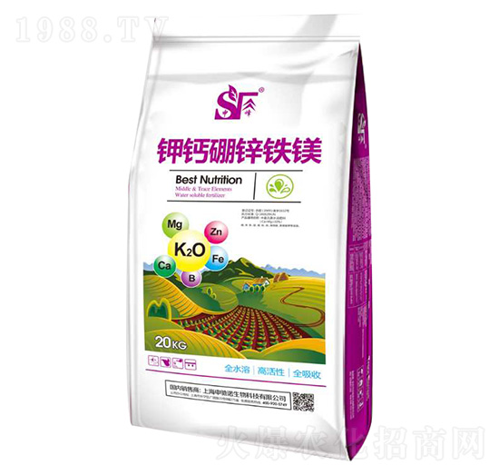 鉀鈣硼鋅鐵鎂 申馳諾