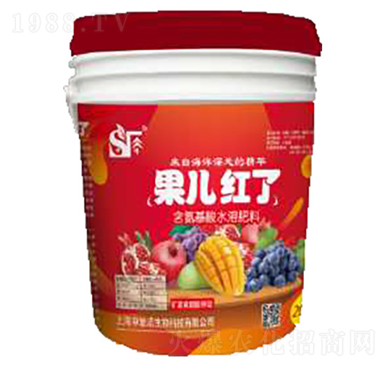 含氨基酸水溶肥料 果兒紅了 申馳諾