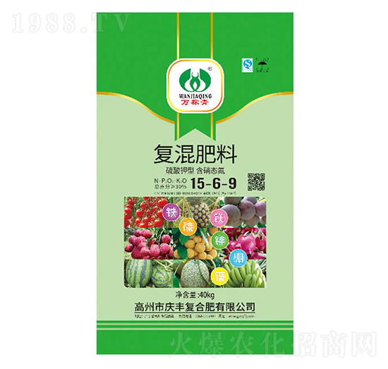 復(fù)混肥料15-6-9-萬稼青-慶豐