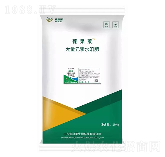 高鉀型大量元素水溶肥料-葆果萊-宜啟萊