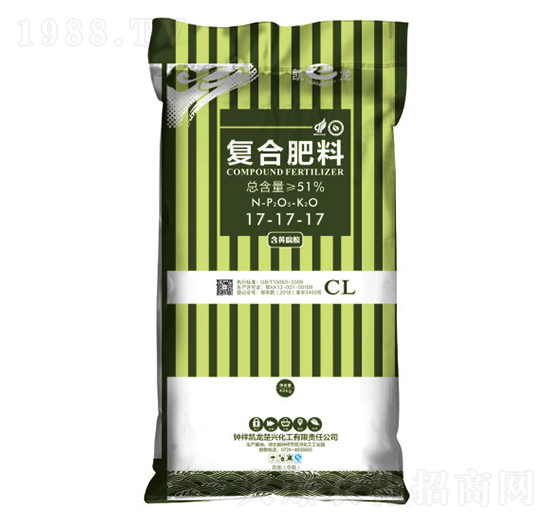 黃腐酸復合肥料17-17-17-凱龍-凱龍楚興