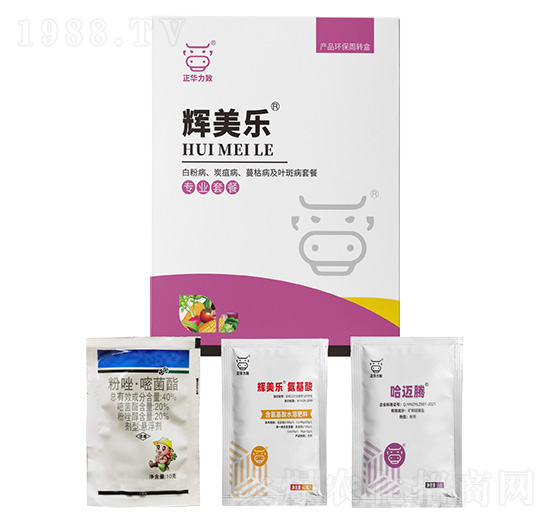 白粉病、炭疽病、蔓枯病及葉斑病套餐-輝美樂-正華力致