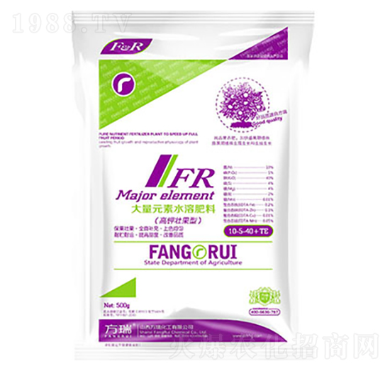 高鉀壯根型大量元素水溶肥料-方瑞