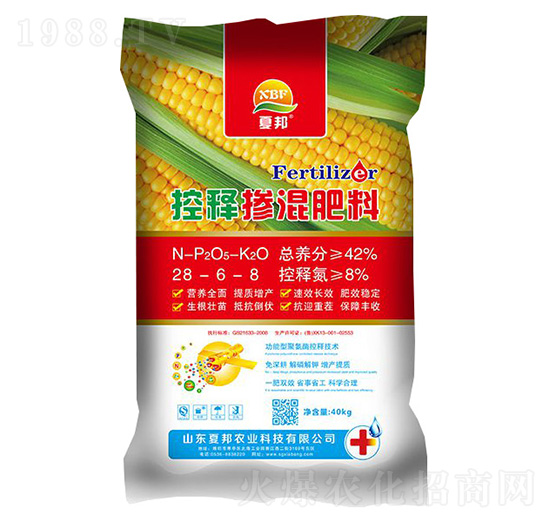 40kg控釋摻混肥料28-6-8-夏邦農(nóng)業(yè)