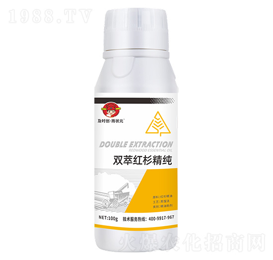 雙萃紅杉精純100g-及時創(chuàng)·雨狀元-及時雨