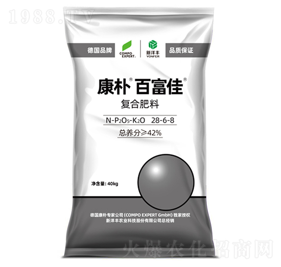 康樸百富佳復合肥料28-6-8-康樸