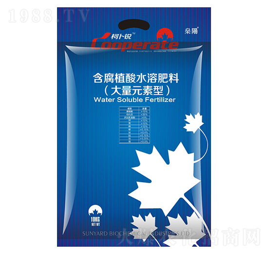 大量元素型含腐植酸水溶肥料-柯卜銳-燊陽(yáng)化工