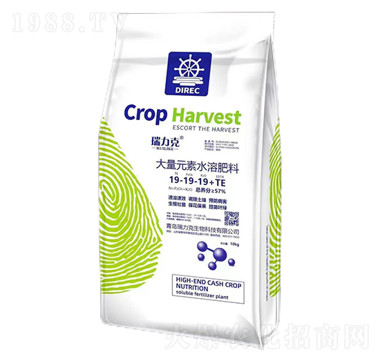 大量元素水溶肥料19-19-19+TE-瑞力克-中農
