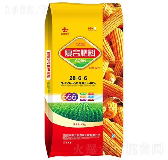 加硼加鋅復合肥料28-6-6-云化首農(nóng)