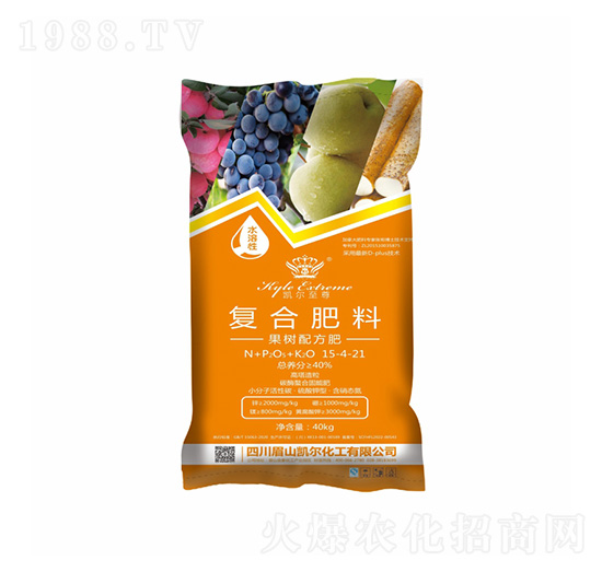 果樹(shù)配方復(fù)合肥料15-4-21-凱美佳肥業(yè)