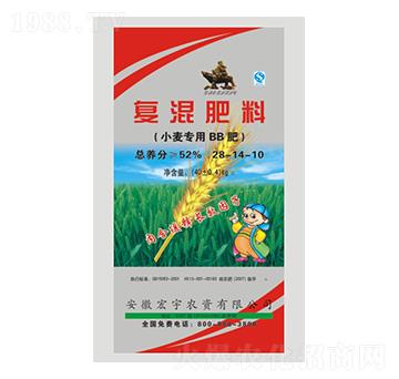 小麥專用復混肥料28-14-10-宏宇農(nóng)資