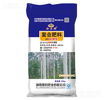 金皇冠牌鋅硼友復(fù)合肥（桉樹(shù)專(zhuān)用肥）20-8-12-隆科農(nóng)資