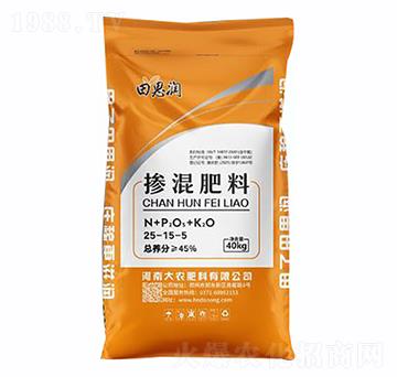 45%摻混肥料25-15-5-田思潤(rùn)（黃）-大農(nóng)肥料