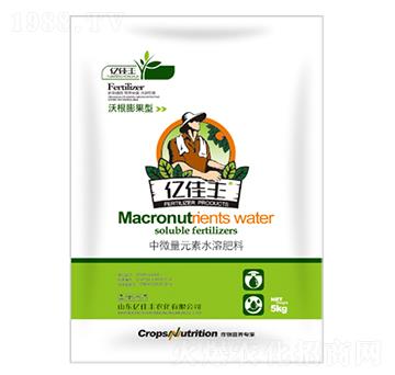 沃根膨果型中微量元素水溶肥料-億佳豐