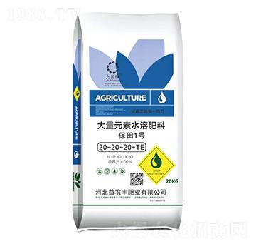 大量元素水溶肥料20-20-20+TE-保田1號-益農(nóng)豐肥業(yè)