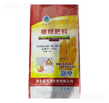 緩釋肥料25-10-10-盛澤源化肥